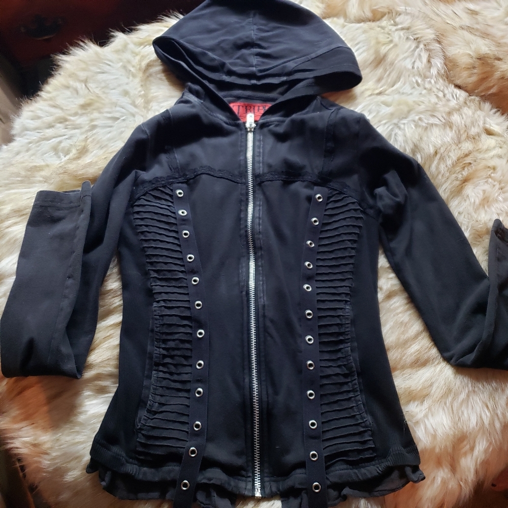 Vintage Tripp NYC zip hoodie, Medium